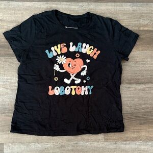 Black Graphic T-Shirt